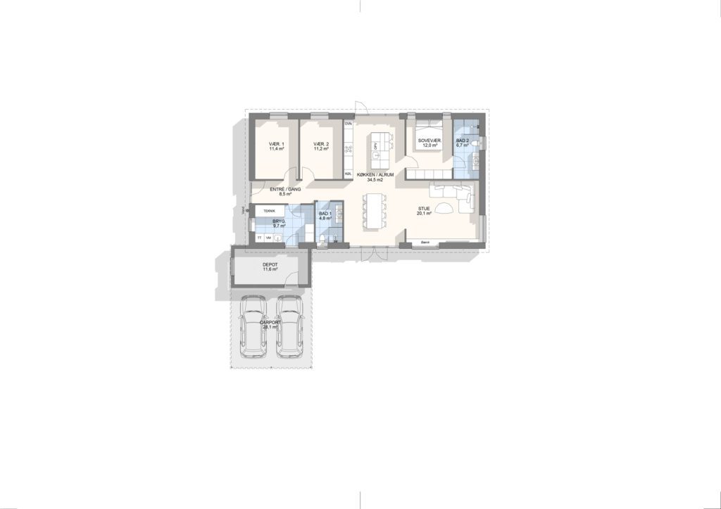 140 m²