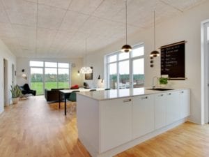 K2 Huset - Inspiration til åbent køkken alrum