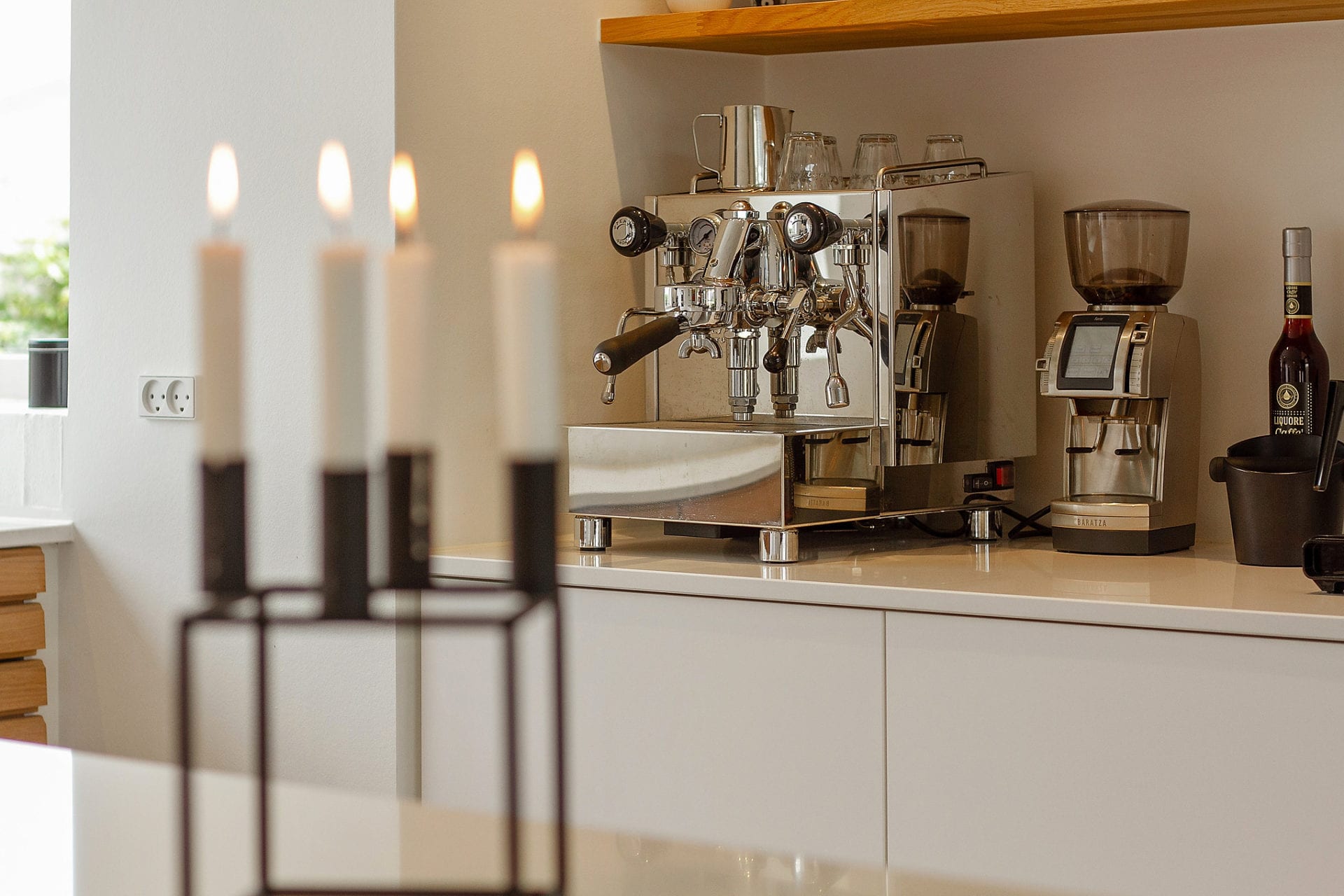 Helle og Lars bygger Arkitec - kaffemaskine