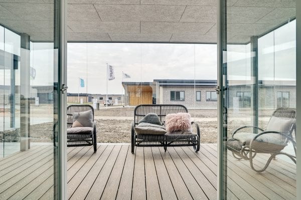 K2 Huset bygger Arkitec - vinduesparti